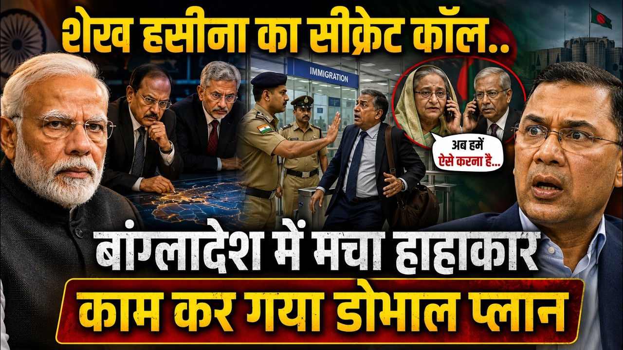 Bangladesh पर अमित शाह का ऑपरेशन द एंड, शेख हसीना का सीक्रेट कॉल'.. और बांग्लादेश में मचा हाहाकार