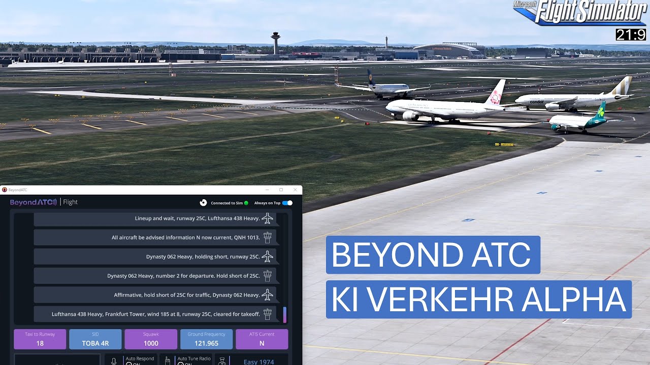 Beyond ATC - KI Verkehr / AI Traffic - Alpha ★ MSFS 2020