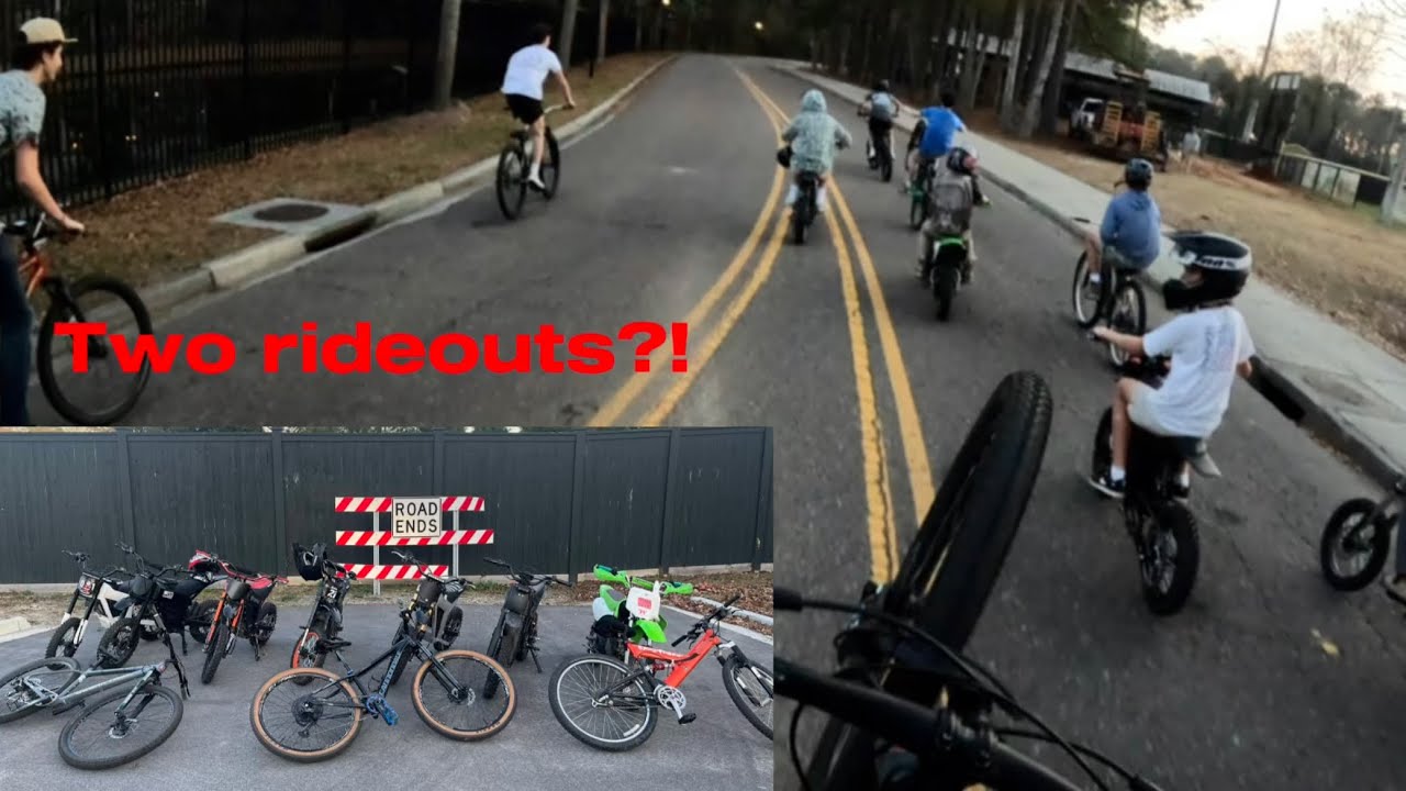 I rode my MTB on TWO RIDEOUTS?! (Unofficial ones)