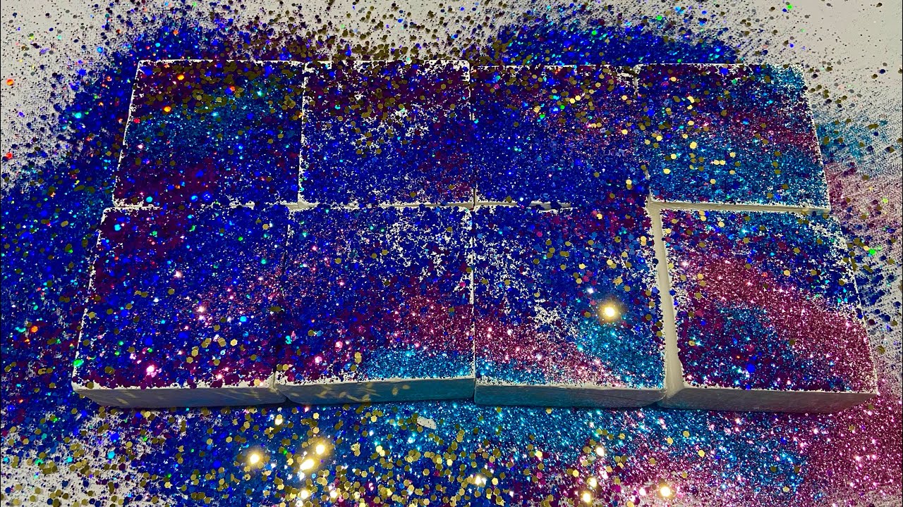 Plain Jane Nexo Covered in Glitter | ASMR | Oddly Satisfying | Gym Chalk | 121 |