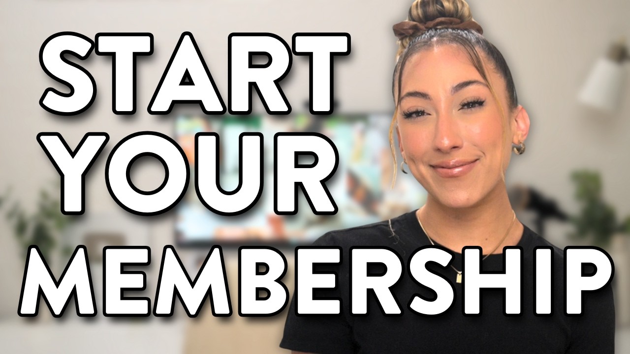 How I Launched A $12,000 Membership As A Beginner (and you can too!)