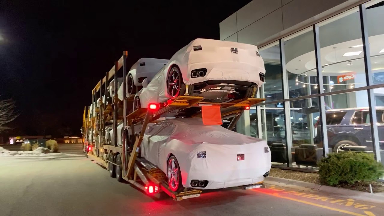 First C8 Corvettes to land in Canada pt. 1