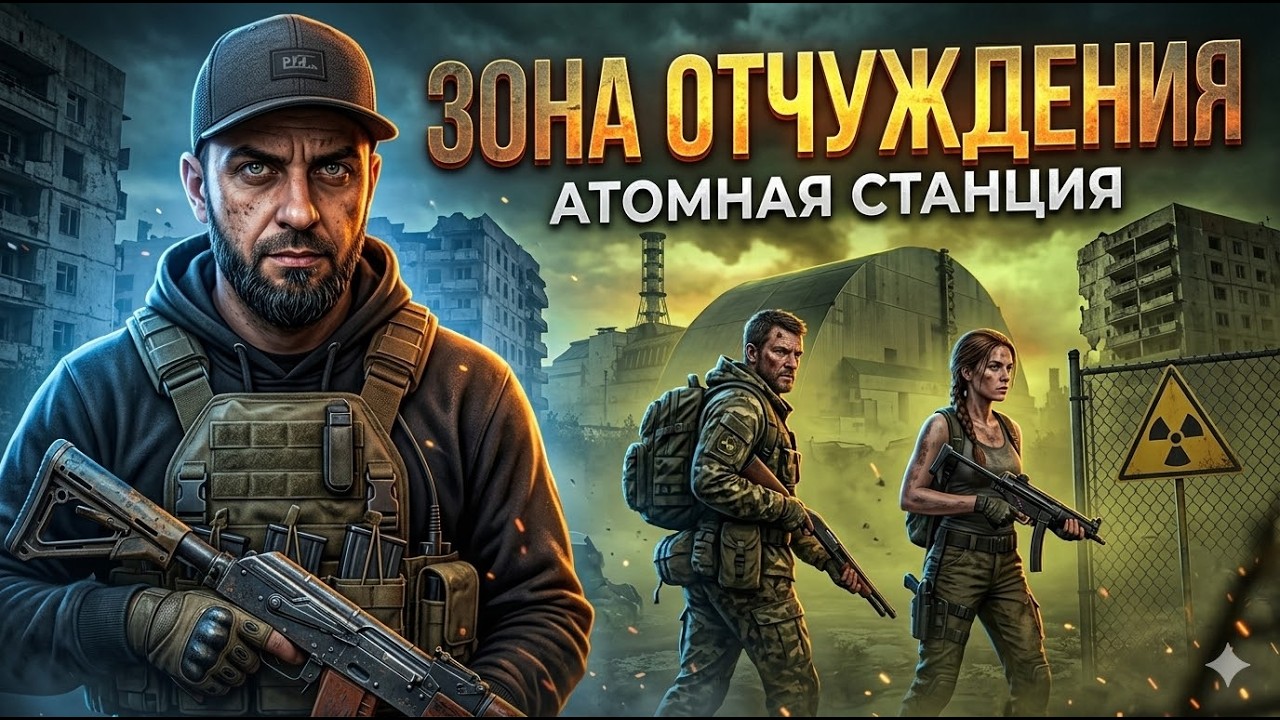 ЗОНА ОТЧУЖДЕНИЯ к АТОМНОЙ СТАНЦИИ… Радиация, мутанты и самый опасный рейд