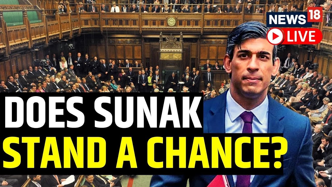 Rishi Sunak News Live | Rishi Sunak Frontrunner In Race To UK PM | UK News Live | News18 Live