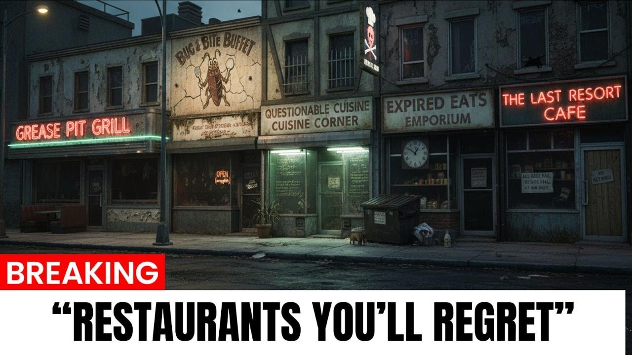 7 Restaurants That Are Falling Apart | Why You Should Skip Them