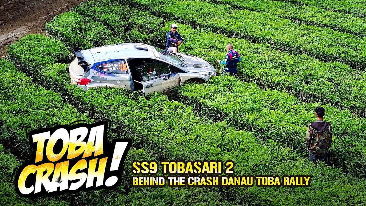 RALLY DANAU TOBA KEBUN TEH SIDAMANIK SS9 BANYAK PEMBALAP CRASH