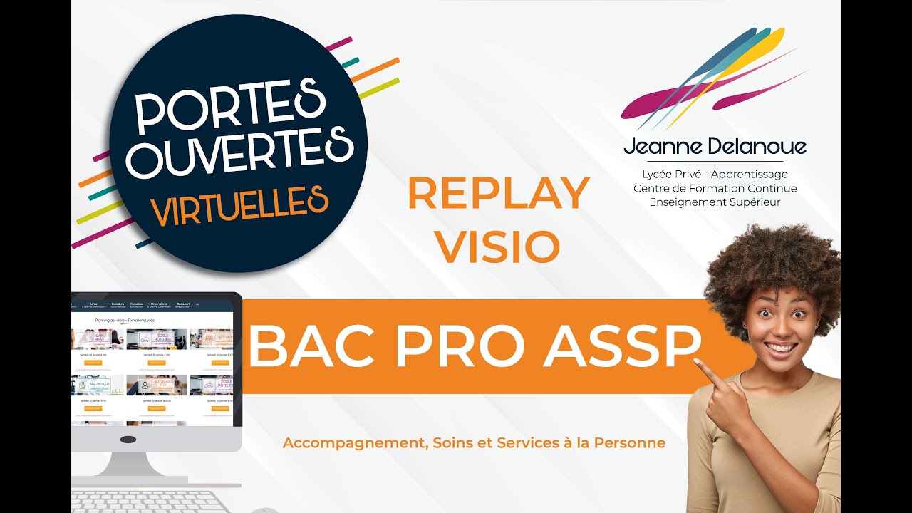 Portes ouvertes virtuelles - BAC PRO ASSP