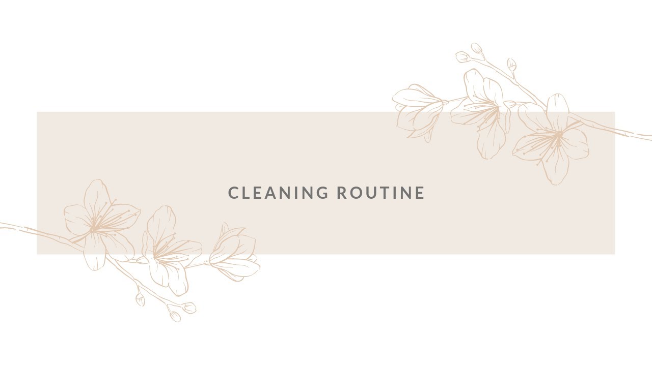 ☆▪︎ Cleaning Routine ☆▪︎  / ☆▪︎ Routine M&eacute;nage ☆▪︎