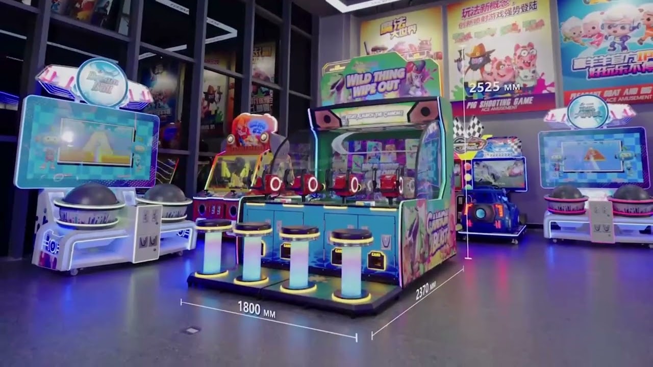 WILD THING WIPE OUT DX 4 JUGADORES BOLAS - GFP