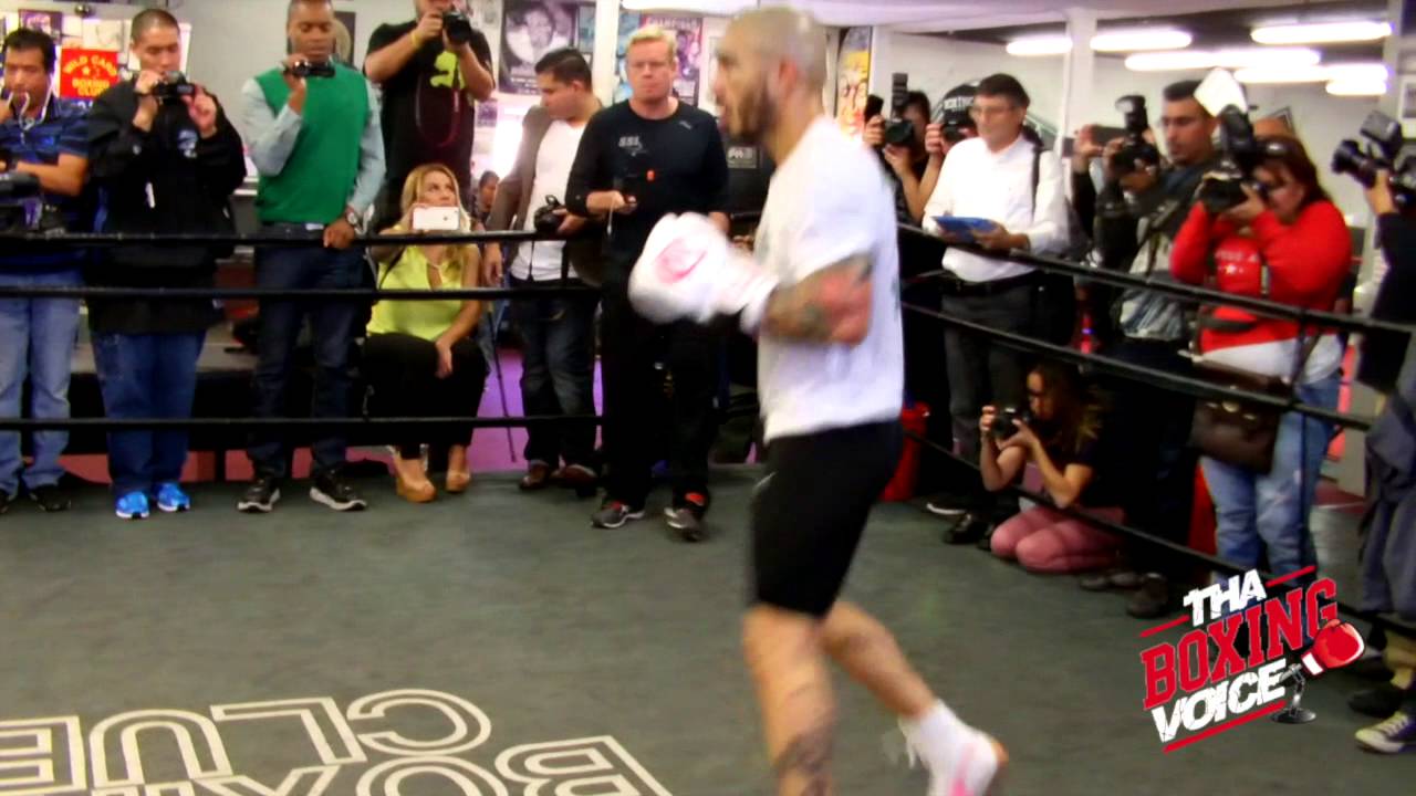 Miguel Cotto Shadow Boxing