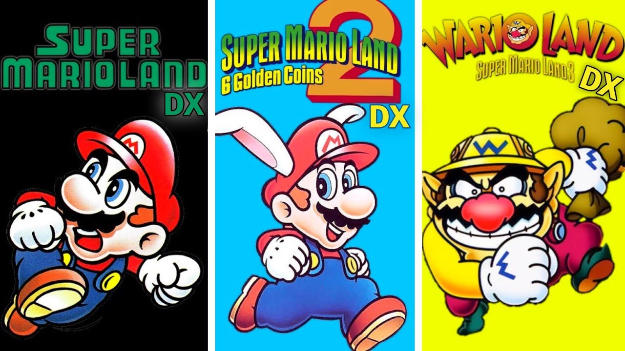 Super Mario Land Trilogy DX - Full Game Walkthrough