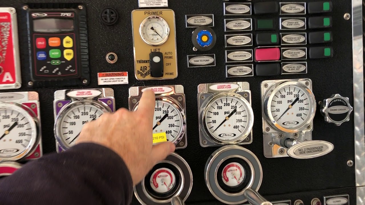 Trident Air Primer -2016 Pierce Arrow XT - 1500 gpm Hale QMax