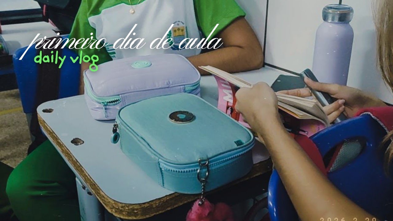 vlog | Primeiro dia de aula do terceirão 