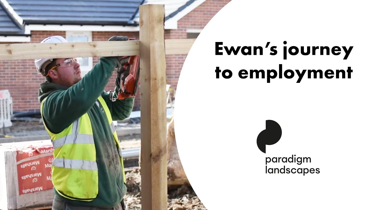Ewan's Apprenticeship Journey as a Junior Landscaper with Paradigm Landscapes!