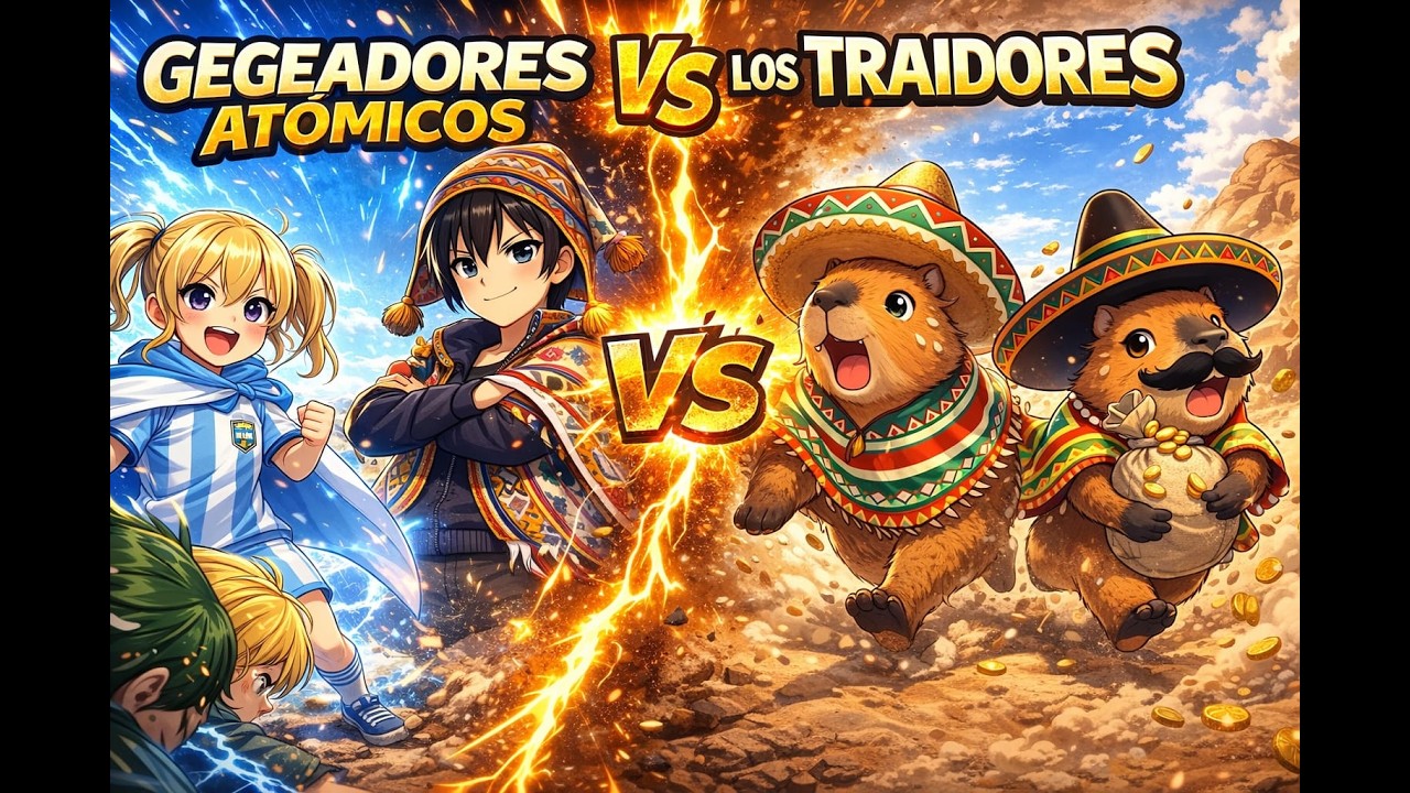 Los Traidores vs Gegedores Atomicos - Liga Reyes en la cima