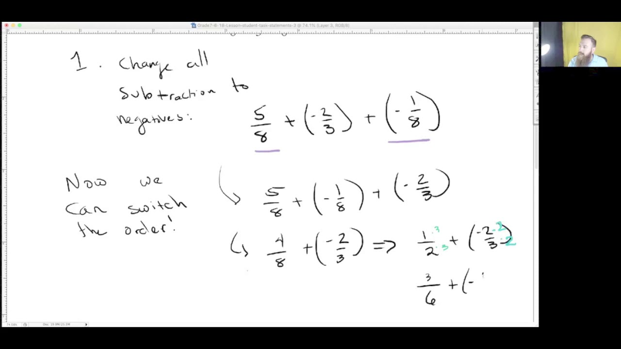 Subtraction in Equivalent Expressions