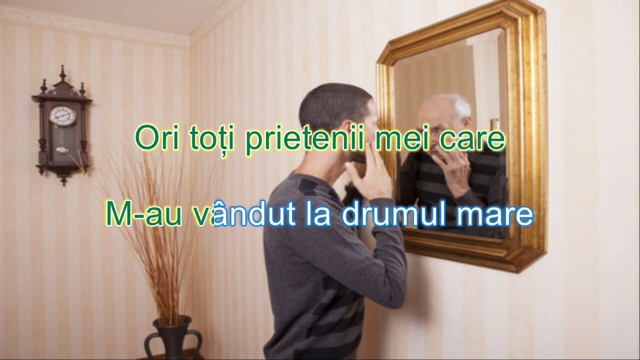 Tinerel cu par carunt -  NEGATIV - Original versuri