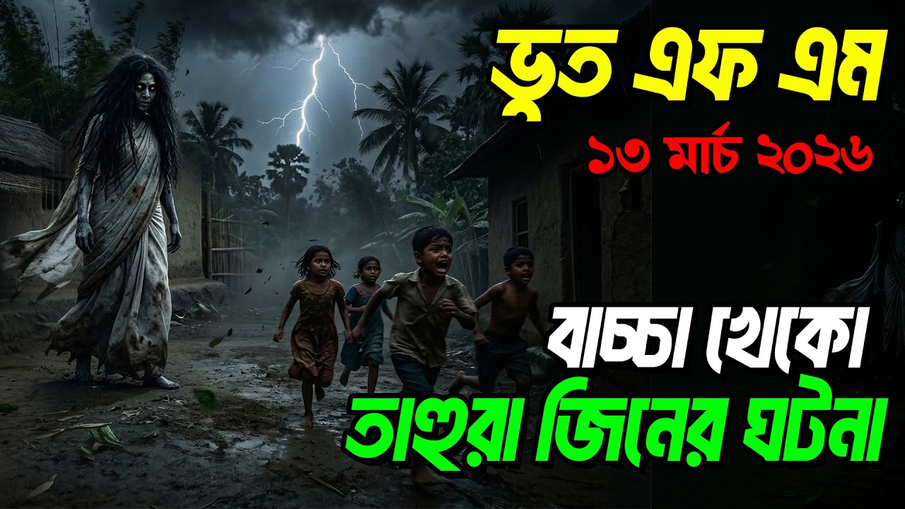 বাচ্চা খেকো তাহুরা জিনের ঘটনা | Bhoot fm | Email Episode || Bangla Horror Story || #bhootfm #vutfm