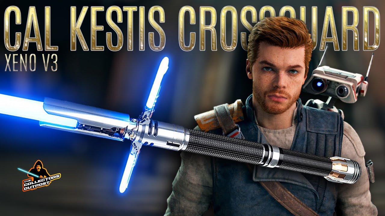 Cal Kestis Crossguard XENO v3 Unboxing & Review from Vaders Sabers