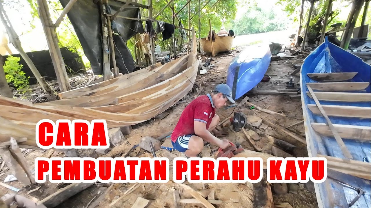 PEMBUATAN PERAHU UNTUK NELAYAN DAN PERAHU UNTUK CAFE DAN RESTO || HAJI ALI WEDUNG -DEMAK