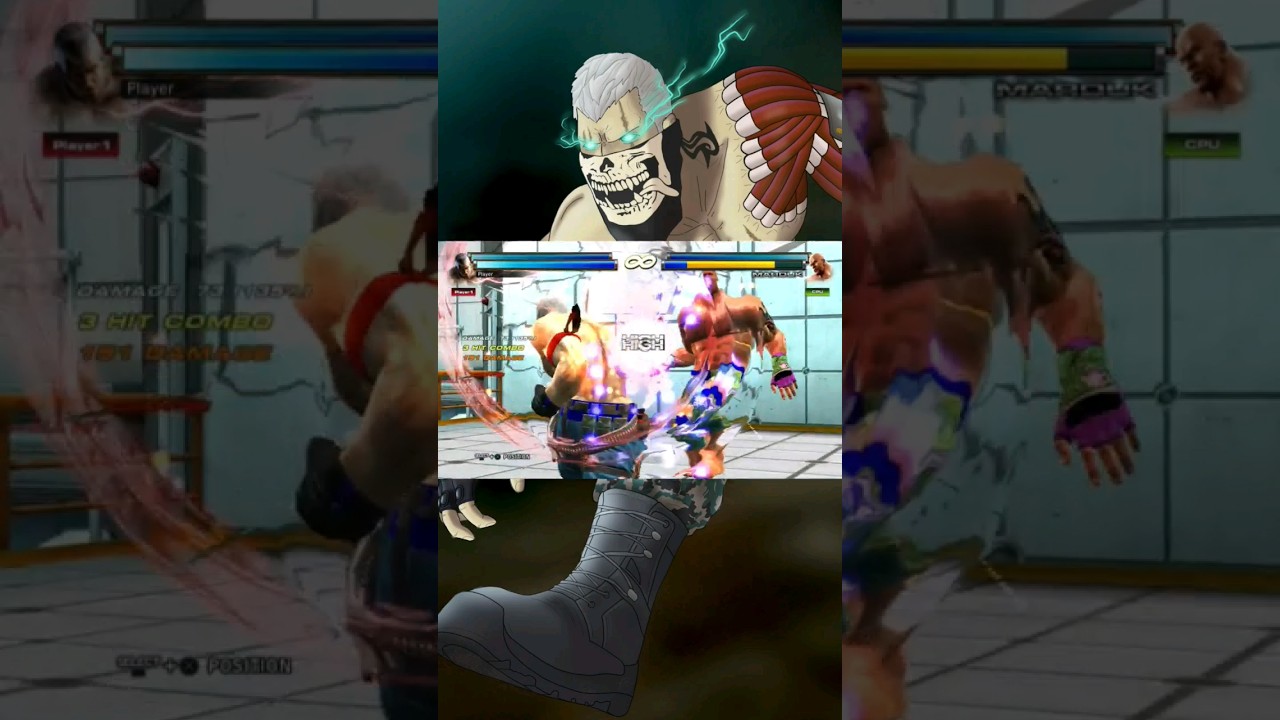 Tekken tag 2 Bryan overkill death combo! ☠☠