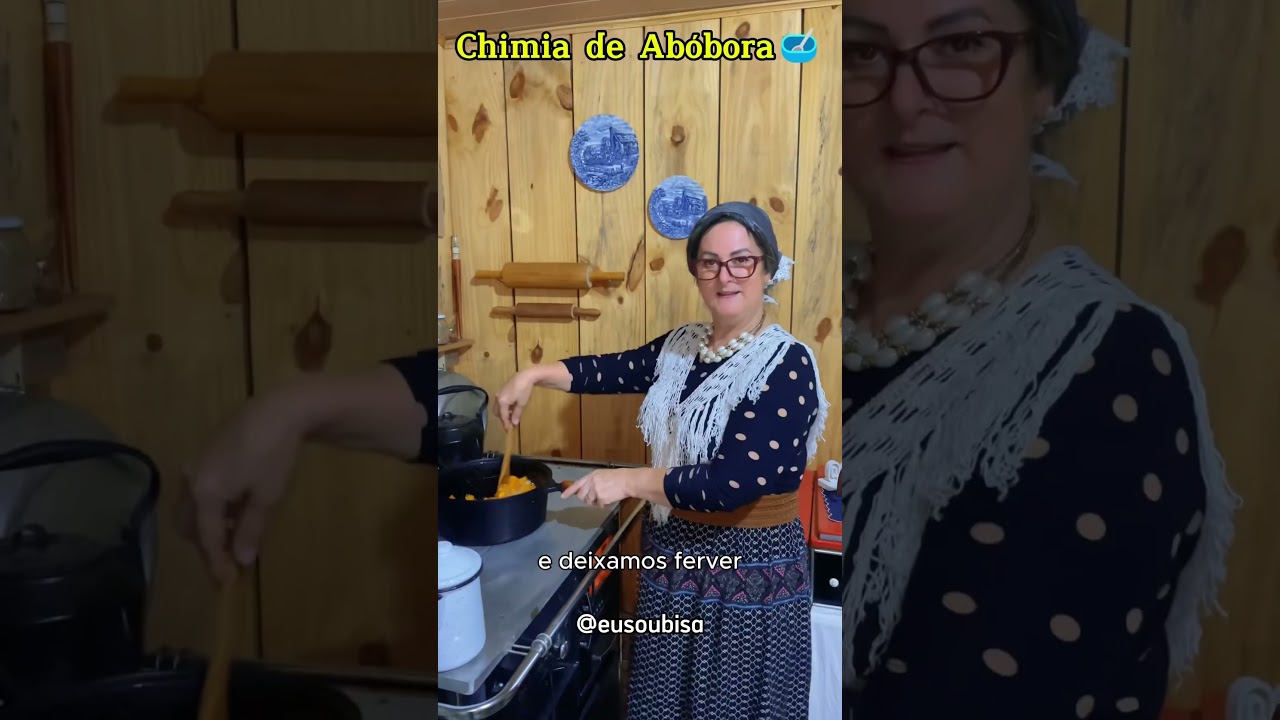 Chimia de ab&oacute;bora que sua av&oacute; fazia👵🏼Me segue aqui❤️#receitas #donadecasa #ro&ccedil;a #doces #ab&oacute;bora