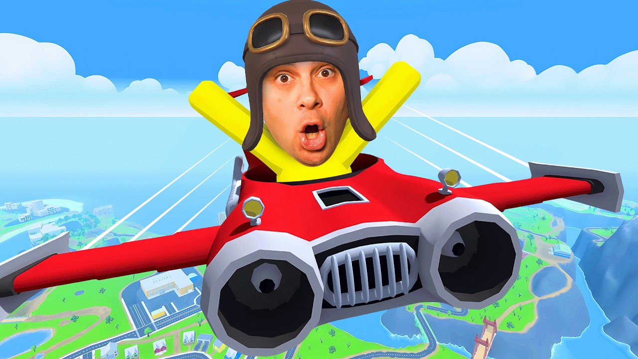 Testing SECRET FLYING CAR in Wobbly Life!