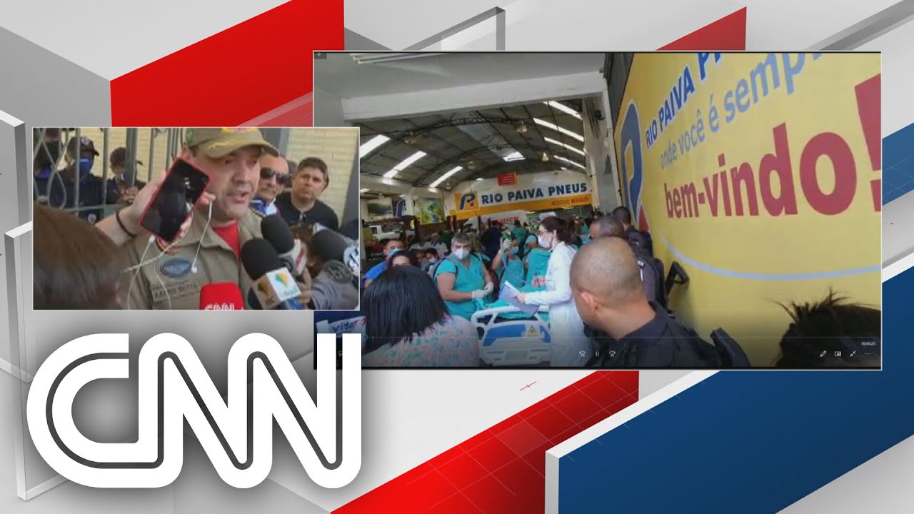 Tenente-coronel do Corpo de Bombeiros informa sobre hospital incendiado no Rio | LIVE CNN