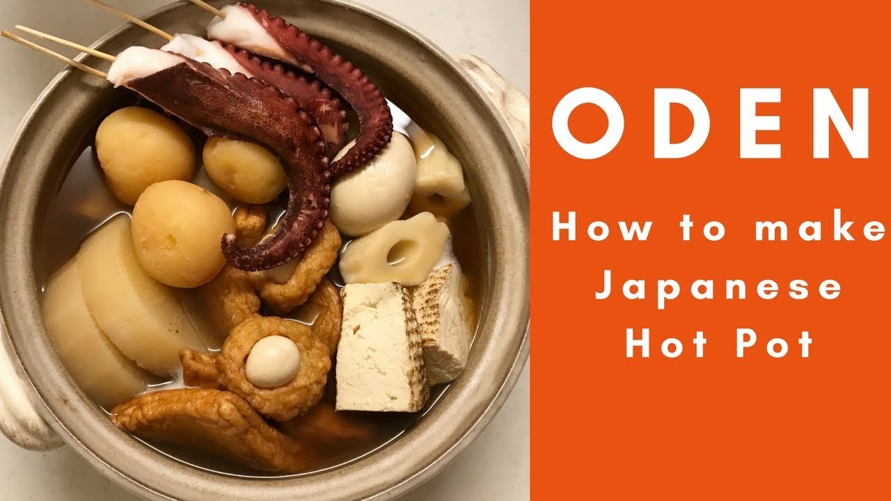 How to make ★ODEN★ Japanese traditional hot pot ～おでんの作り方～(EP36)