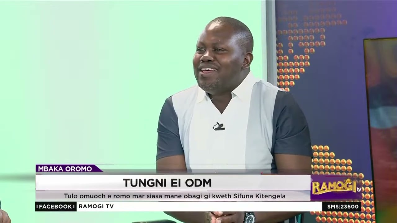 Dr Miyawa: Ng'at ma oneno ni yamb ODM rachne, owuogi e duond burano odhi ochak mare