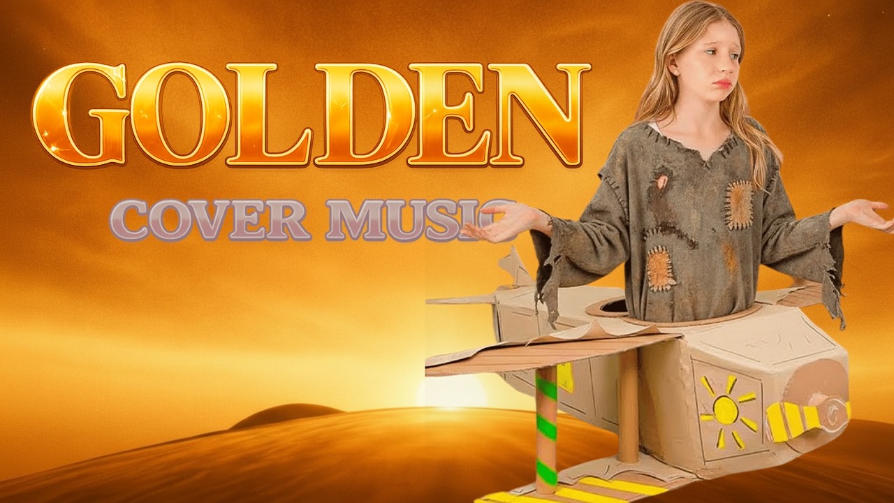 GOLDEN x LIKE NASTYA | Nastya becomes a spy and solves the mystery! (MUSIC COVER)