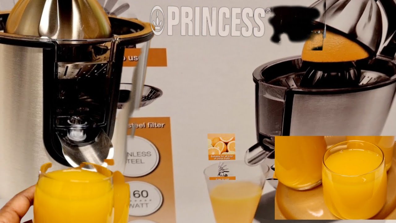 Je Vous Présente Mon Appareil À Extraire Le Jus D'agrumes  #princesschampion #princessjuicer