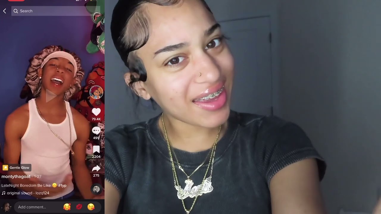 Reacting to my boyfriend videos when he was single *He had a hickey 🤨😡