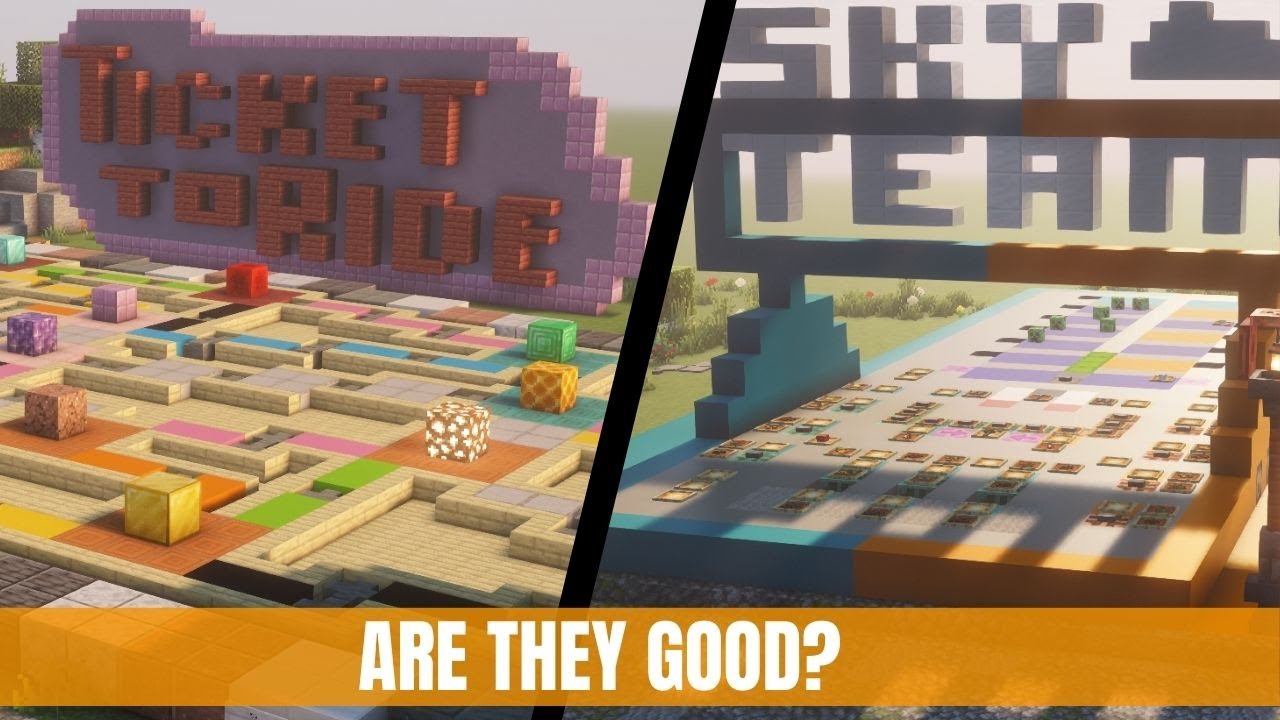I Built 18 Board Games in Minecraft and This Happened