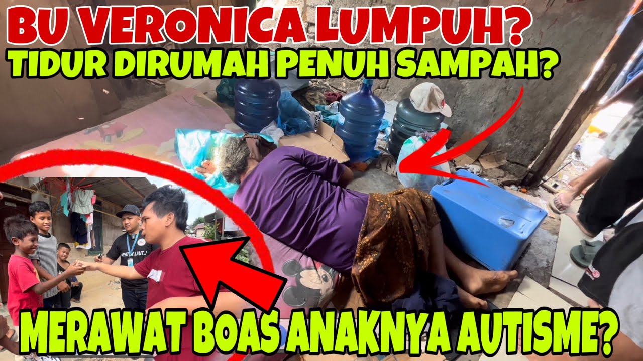 MIRIS!! BU VERONICA LUMPUH MERAWAT ANAKNYA YANG AUTISME DAN RUMAH PENUH SAMPAH