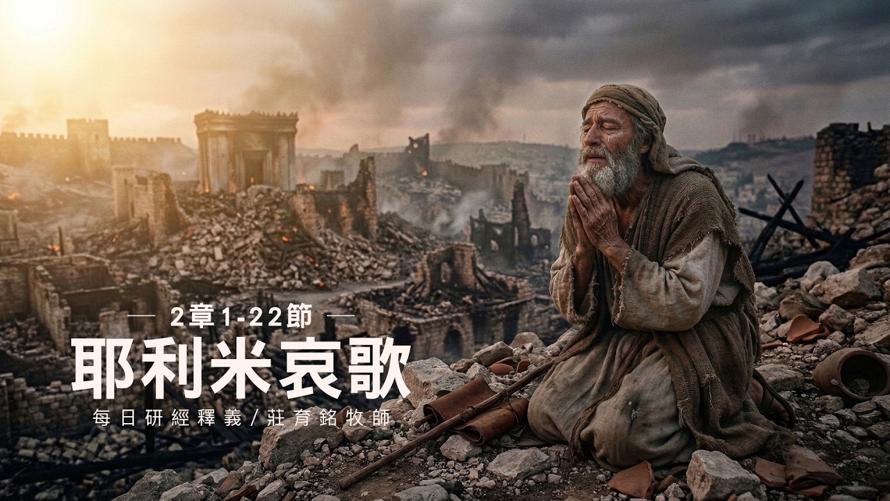260327 耶利米哀歌 2章 1~22節 流淚先知呼籲百姓悔改 (附小組討論題庫於留言區)