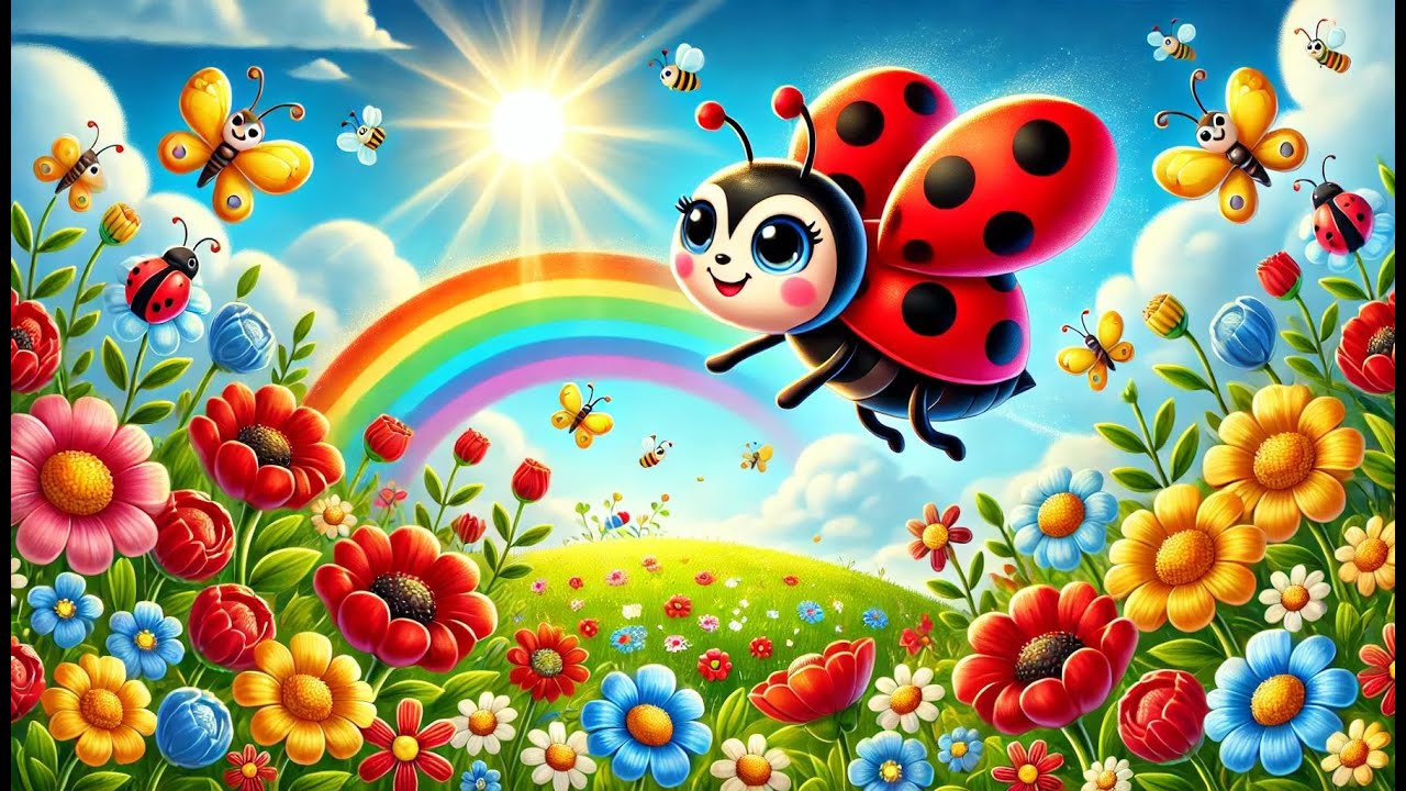🐞 Flieg, flieg Marienkäfer! | Lustiges Kinderlied über Marienkäfer | Kinderlieder und Spaß 🎶