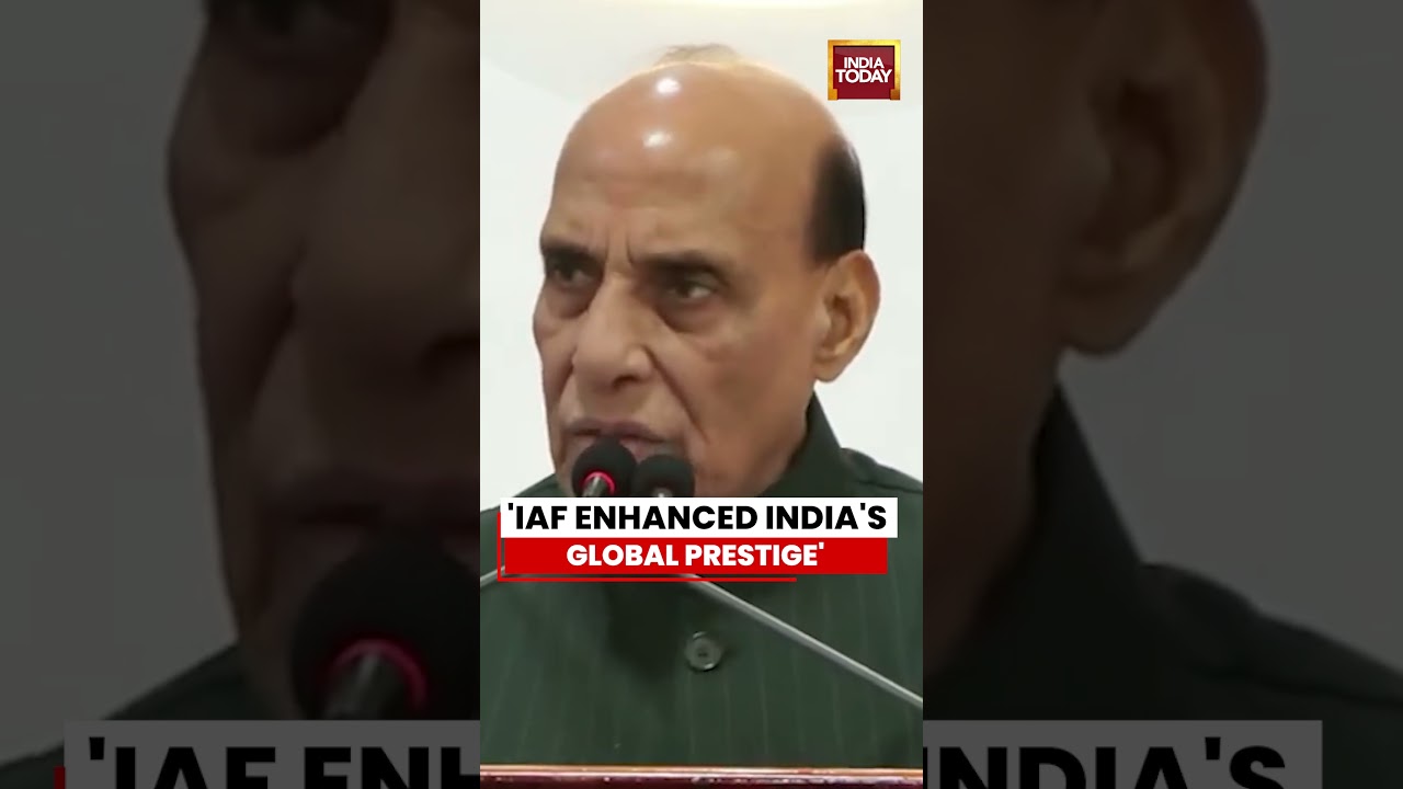 Rajnath Singh Hails Indian Air Force's Humanitarian Role Beyond Warfare