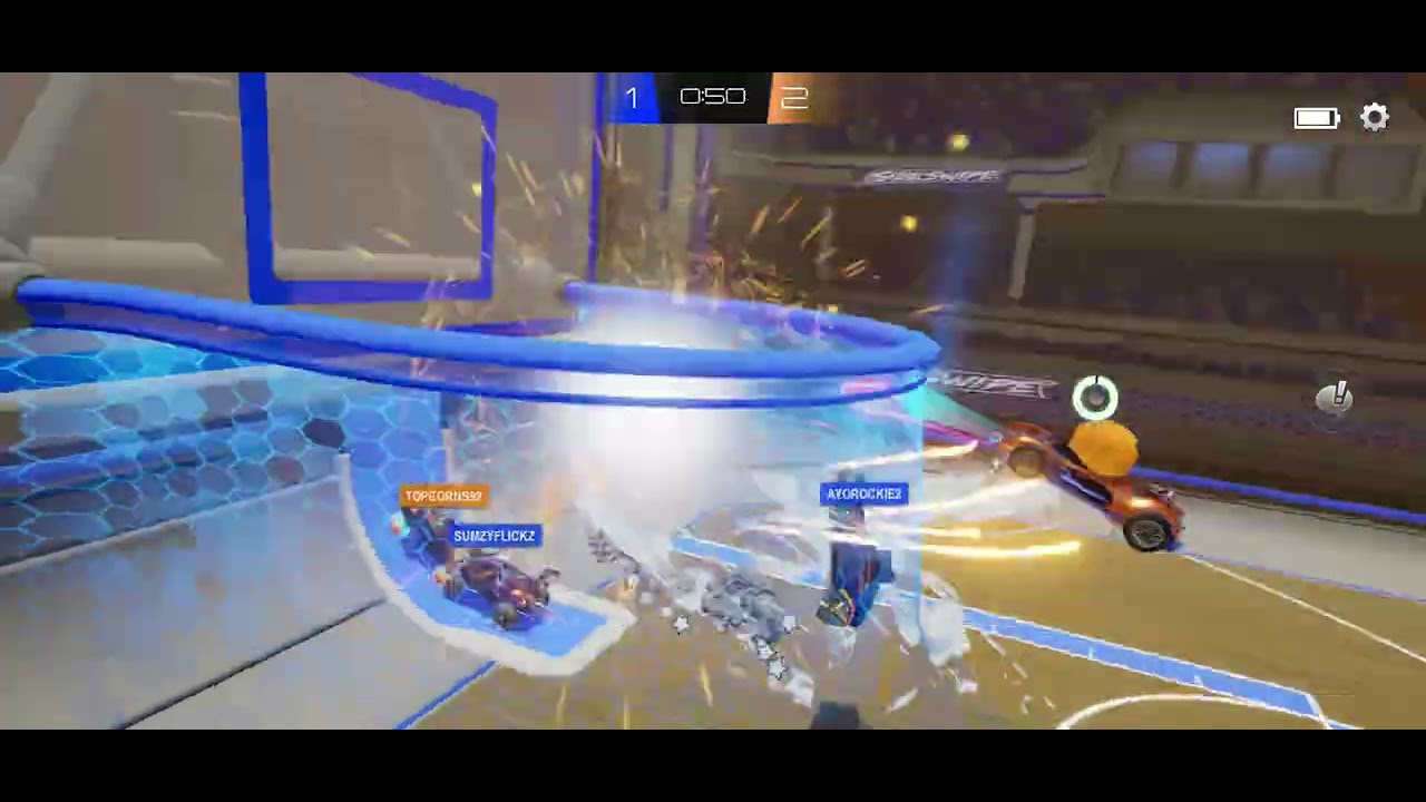 Day 2 of playing Rocket league sideswipes until I get to diamond 