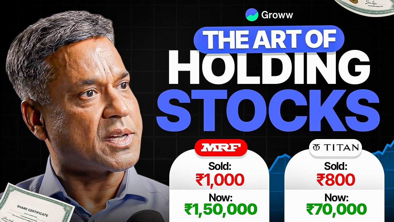 What 40 Years in the Stock Market Taught Him | Story of Titan, MRF & Hindustan Zinc