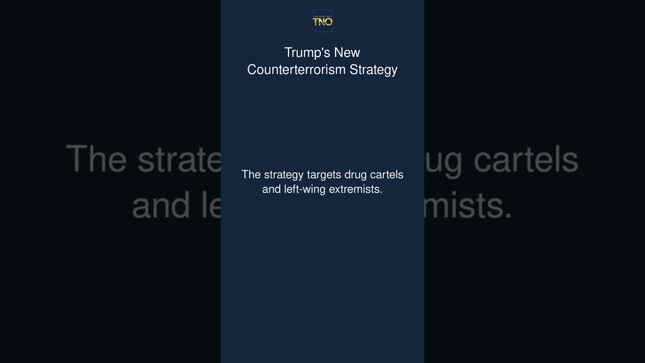 Trump's New Counterterrorism Strategy