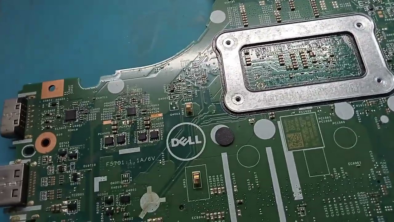 dell dead mother board repair,15341-1 motherboard repair, 3 n 5 v shorting, laptop chip level,