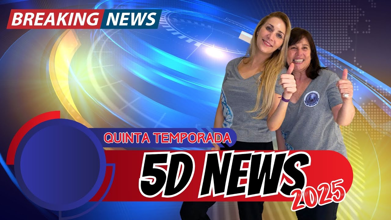 5D NEWS (80) 🪸&bull; EL PRIMER NOTICIERO POSITIVO &bull; 🪸 || Naty Faviano - Andrea Barnab&eacute;