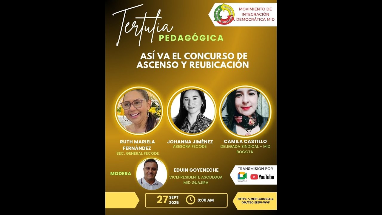 TERTULIA PEDAGÓGICA  - Así va el concurso de ascenso y reubicación salarial
