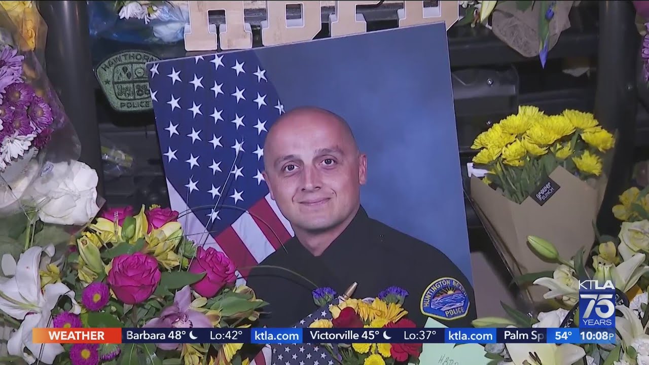 Officer killed in Huntington Beach helicopter crash remembered by colleagues, loved ones