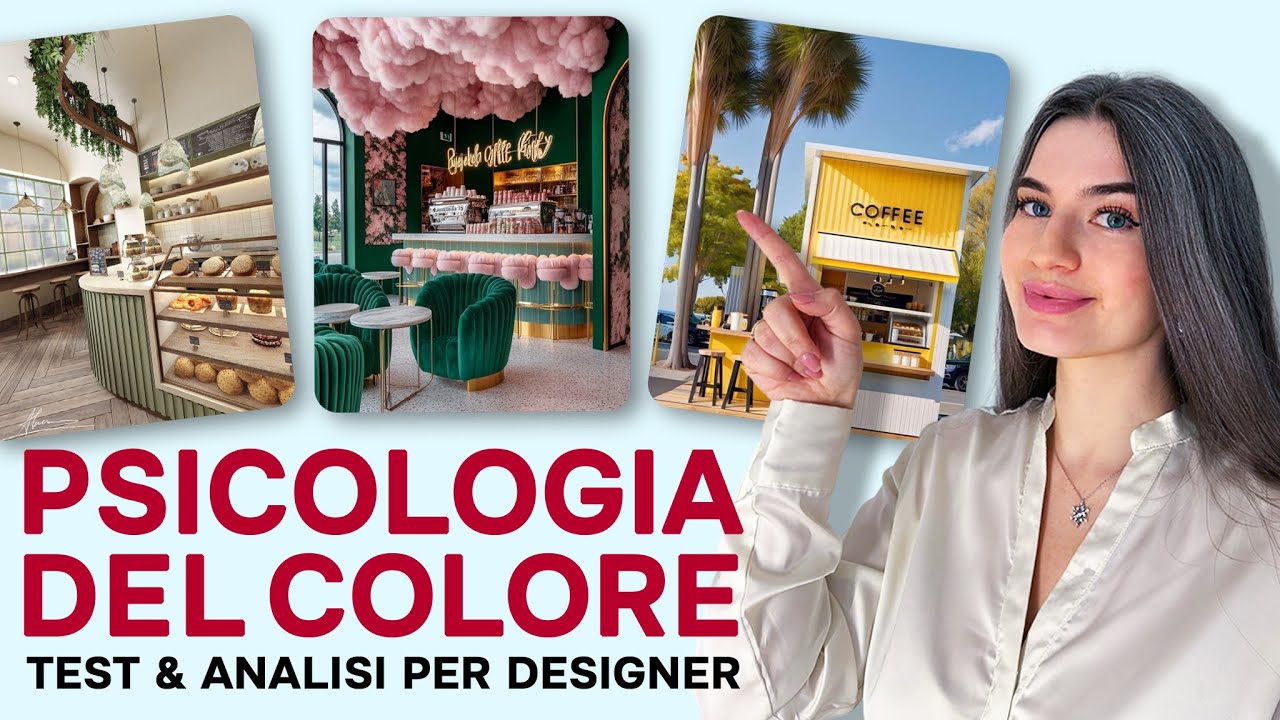 PSICOLOGIA DEL COLORE │ Scegliamo la palette di colori per diversi business, test per designer