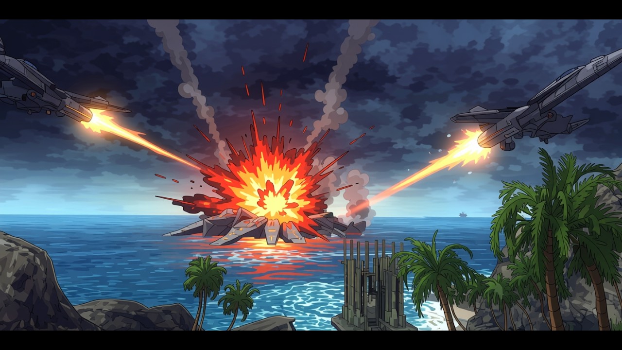 battleship: Assault final sur l'ile Necker Island ( fin )