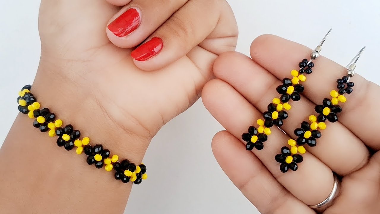 How To Make Easy Bracelet With Earrings | Easy Jewelry Making Tutorial | PSBeading | DIY | Jewelry