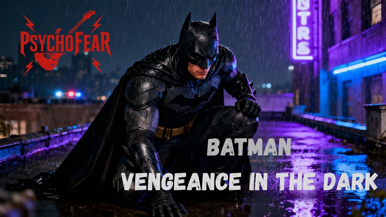 Batman - Vengeance in the Dark (Official 4K Music Video)