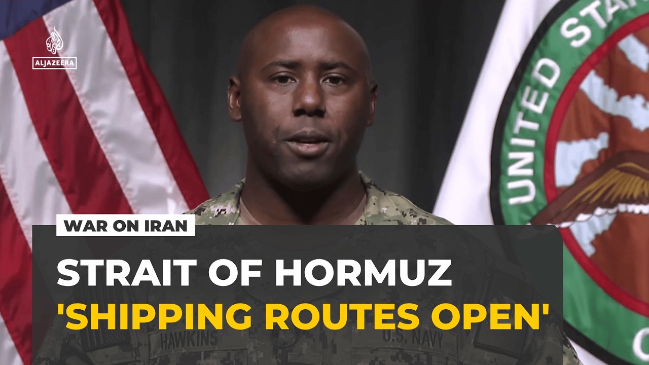 US military releases footage of tanker operation as Strait of Hormuz remains open